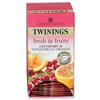 Twinings Infusion Tea Bags Individually-wrapped Cranberry and Orange Ref A07046 [Pack 20]