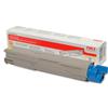 OKI Laser Toner Cartridge Page Life 1500pp Yellow [for C3450] Ref 4345