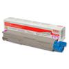 OKI Laser Toner Cartridge Page Life 1500pp Magenta [for C3450] Ref 434