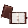 Filofax Cuban Personal Organiser Italian Leather for Refills A5 Brown Ref 024870