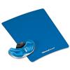 Fellowes Professional Crystal Gel Palm Support Pad Microban Cushioned