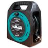 Faithfull Power Plus Power Cable Reel with Robust Housing 4 Sockets 13Amp 15m Ref 1168
