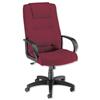 Trexus Intro Managers Armchair Back H720mm W530xD510xH470-570mm Claret