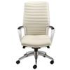 Adroit Zip Executive Armchair W500xD510xH440-540mm White - AccordWL