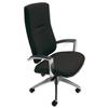Adroit Vie High Back Chair Synchronous Tilt Back H740mm W520xD550xH430-540mm Onyx Ref KarismaOX