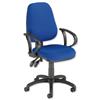 Trexus Lumb-Air High Back Operators Office Armchair H500mm - SP9080BL
