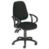 Trexus Lumb-Air High Back Operators Armchair Back Charcoal - SP9080CH