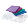 Snopake Safecase Document Store Box Plastic Slimline for 50 Sheets A4 Clear Ref 15377 [Pack 5]