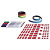 Franken Wall Planner Kit with Nameplates Magnetic Strips - Z-JKP