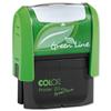 Colop Printer 20 Green Line Custom Stamp Self-Inking 4 Lines Text Imprint 37x13mm Ref 1082802204