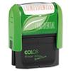 Colop Green Line Word Stamp CONFIDENTIAL Imprint 38x14mm Red Ref 1092704050 Colop Green Line Word Stamp CONFIDENTIAL Imprint 38x14mm Red Ref 1092704050