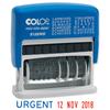 Colop S120/WD Dial-A-Phrase-Dater Stamp Self-Inking 12 Phrases Imprint 43x4mm Red/Blue Ref 14531000