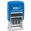 Colop S120 Mini Dater Stamp Self-Inking 12 Years Imprint 20x3.8mm Black Ref 14520000