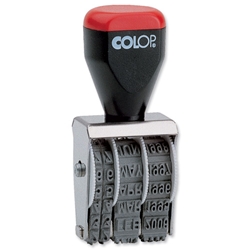 Colop 04000 Date Stamp in Blister 12 years Imprint 26x4mm Ref 42004200