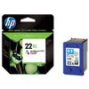 Hewlett Packard [HP] No. 22XL Inkjet Cartridge Tri-Colour Ref C9352CE