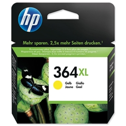 Hewlett Packard (HP) No. 364XL Inkjet Cartridge Page Yield 750pp Yellow [for D5460] Ref CB325EE