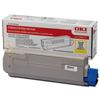 OKI Laser Toner Cartridge Page Life 6000pp For C5850/C5950 Yellow Ref