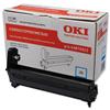 OKI Laser Drum Unit Page Life 20000pp Cyan - 43870023