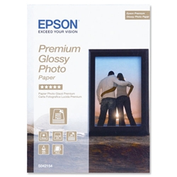 Epson Photo Paper Premium Glossy 130x180mm Ref S042154 [30 Sheets]
