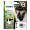 Epson T0896 Inkjet Cartridge DURABrite Monkey Cyan/Magenta/Yellow Ref C13T08964010 [Pack 3]
