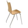 Sonix Roma Bistro Chair W395xD340xH430mm Beech Ref PS9202