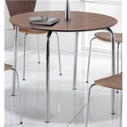 Trexus Lautrec Cafe Table Round W800xD800xH740mm Walnut - Item image