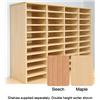 Tercel Post Room Sorter Hutch W1280xD360xH620mm Beech - SP832827