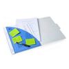 Rexel Smart Desk Folder Polypropylene Durable A4 Translucent Blue Ref 2102141 [Pack 5]