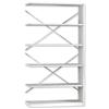 Trexus Delta Office Shelving System Extension Bay 6 Shelves - 838136