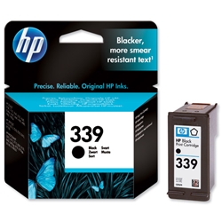 Hewlett Packard Inkjet Printer Cartridge (HP) No. 339  21ml Black Ref C8767EE