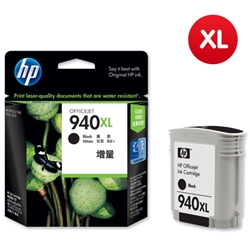 Hewlett Packard (HP) No. 940XL Officejet Inkjet Cartridge Page Life 2200pp Black Ref C4906AE