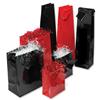 Smartbox Medium Gift Bag Strong Rope Handle W180xD100xH227mm Black Gloss Ref 05007003 [Pack 10]