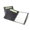 Rexel Ecodesk Ring Binder Recycled Plastic with Reversible ID Panel 4 Ring A4 Black Ref 2102163