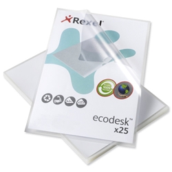 Rexel Eco-Filing Folder Cut Flush Recycled Polypropylene Anti-glare Finish A4 Ref 2102243 [Pack 25]