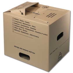 Smartbox Pro Packing Storage Box Plus X Removal and Storage W650xD350xH370mm Ref 166816266 [Pack 10]