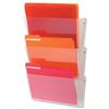Literature Wall Pockets Unbreakable with Brackets Landscape [Pack 3]