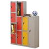 Trexus 1 Door Locker ACTIVECOAT W305xD460xH1220mm Silver - 862338