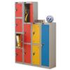 Trexus 1 Door Locker ACTIVECOAT W305xD460xH1220mm Silver Blue - 862346