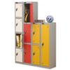 Trexus 4 Door Locker W305xD460xH1780mm Silver White - 862655