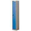 Trexus Plus 1 Door Locker W305xD305xH1780mm Silver Blue - 862671