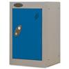 Trexus Plus Nesting Quarto Locker 305x305x480mm Silver Blue - 865600
