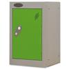 Trexus Plus Nesting Quarto Locker 305x460x480mm Silver Green - 865684