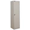 Trexus Clean Dirty Locker 1 Door W460xD460xH1780 Silver - 865838