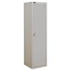 Trexus Uniform Locker 1 Door W460xD460xH1780 Silver - 865896
