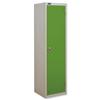 Trexus Uniform Locker 1 Door W460xD460xH1780 Silver Green - 865927