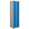 Trexus Twin Locker 2 Door W460xD460xH1780 Silver Blue - 865969