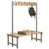 Trexus Double Sided Bench with Hooks 1000x720mm - 866134