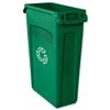 Rubbermaid Slim Jim Recycling Bin Venting Channels - 3540-07-GRN
