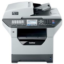 Brother MFC-8880DN Mono Multifunction Laser Printer Duplex Ref MFC8880DNZU1