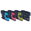 Brother Inkjet Cartridge Value Pack Page Life [Pack 4] - LC980VALBP